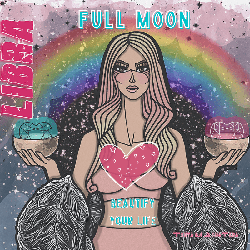 Libra Full Moon in March - Grace - Sacred Space