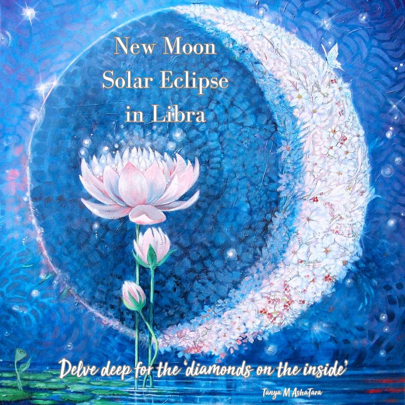 New Moon and Solar Eclipse in Libra