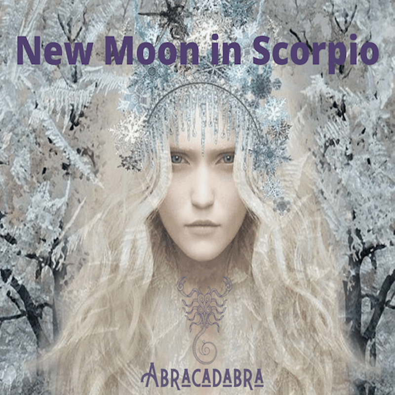 New Moon in Scorpio - Abracadabra! - Grace - Sacred Space