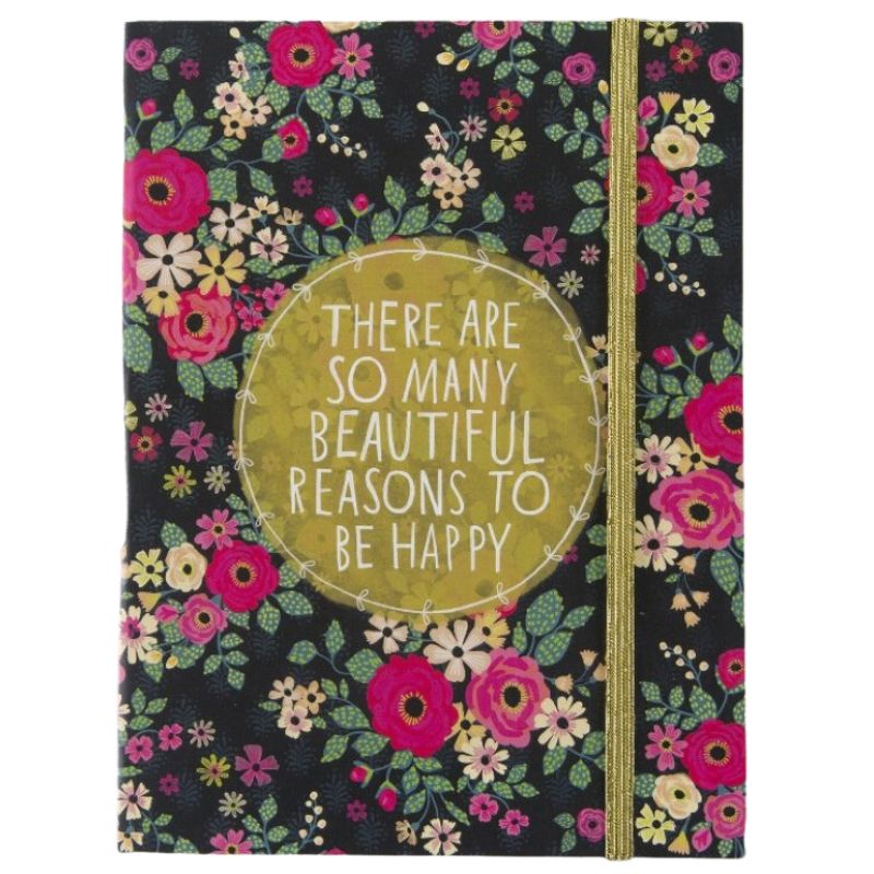 Lined Journal - There Are So Many Beautiful Reasons to Be Happy