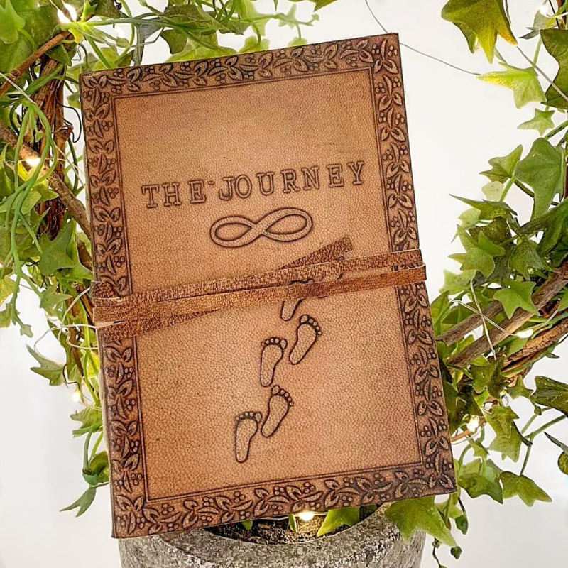The Journey - Leather Journal
