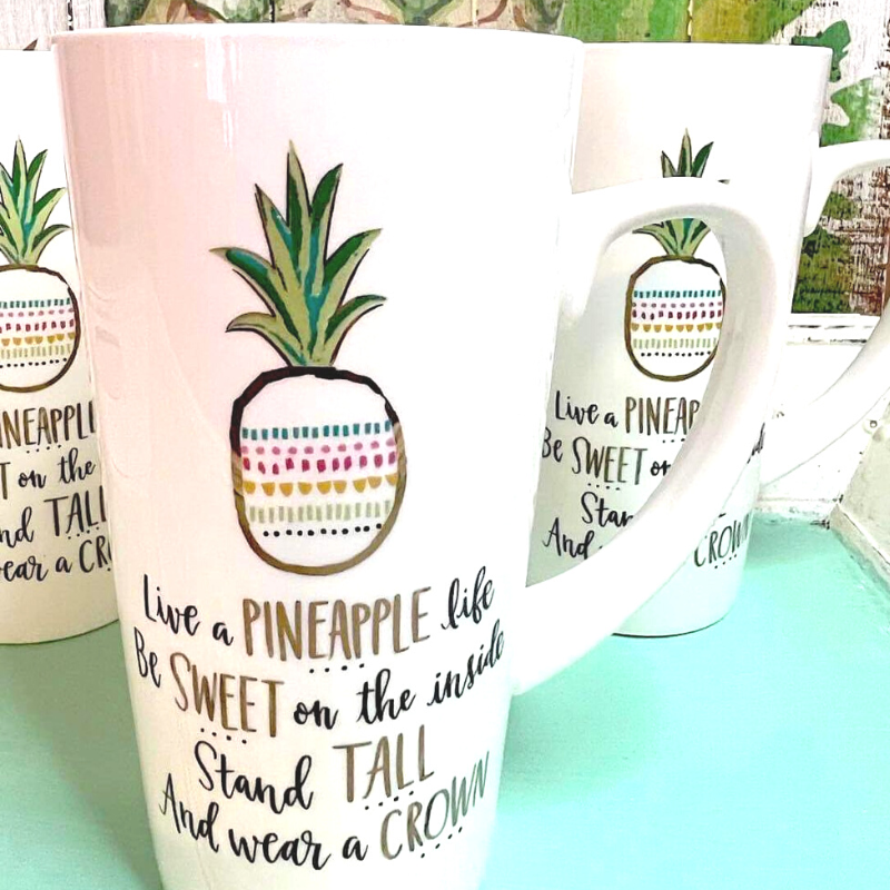 Sweet Life! Pineapple Latte Mug